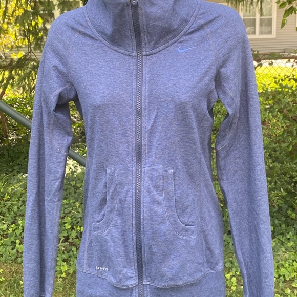 Nike Blue Full-Zip Jacket - Picture 8 of 9